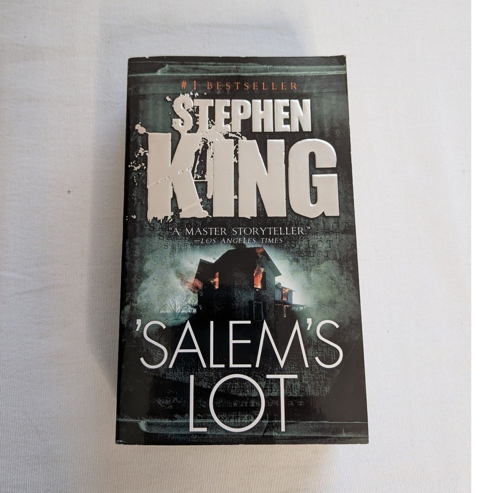 Stephen King Salem's Lot Book - Excellent Horror Paperback